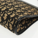 Christian Dior Trotter Canvas Shoulder Bag Navy Auth 101511-14