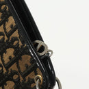 Christian Dior Trotter Canvas Shoulder Bag Navy Auth 101511-11