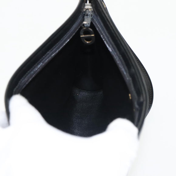 Christian Dior Trotter Canvas Shoulder Bag Navy Auth 101511