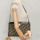 Christian Dior Trotter Canvas Shoulder Bag Navy Auth 101511-20