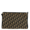 Christian Dior Trotter Canvas Shoulder Bag Navy Auth 101511-2