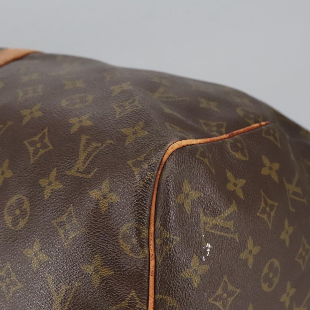 LOUIS VUITTON Monogram Keepall 55 Boston Bag Vintage M41424 LV Auth 101552