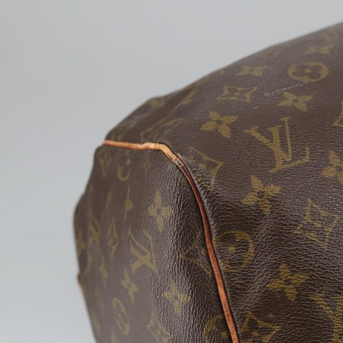 LOUIS VUITTON Monogram Keepall 55 Boston Bag Vintage M41424 LV Auth 101552