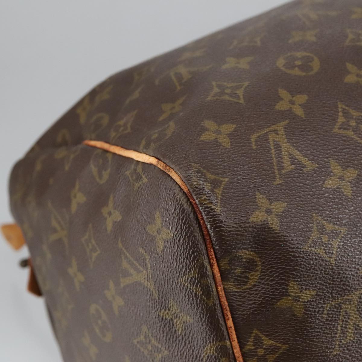 LOUIS VUITTON Monogram Keepall 55 Boston Bag Vintage M41424 LV Auth 101552