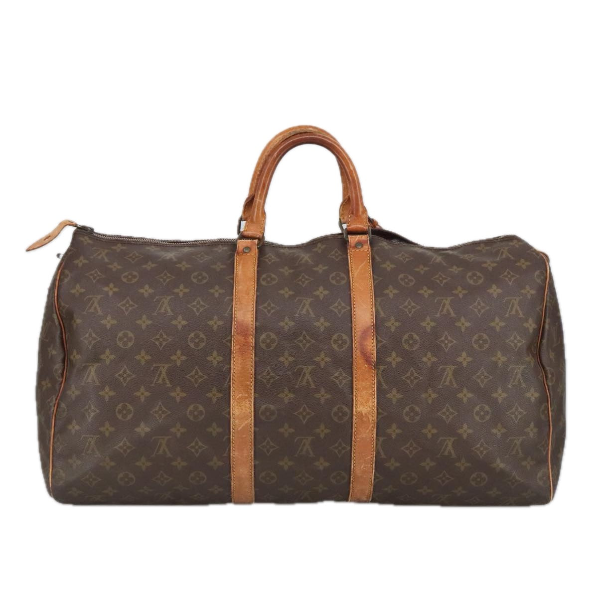 LOUIS VUITTON Monogram Keepall 55 Boston Bag Vintage M41424 LV Auth 101552 - 0