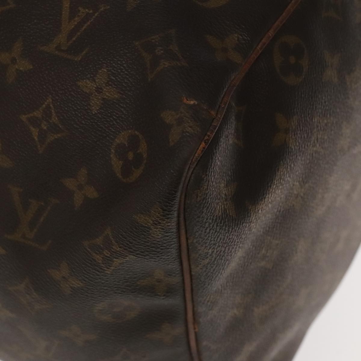 LOUIS VUITTON Monogram Keepall 60 Boston Bag M41422 LV Auth 101571