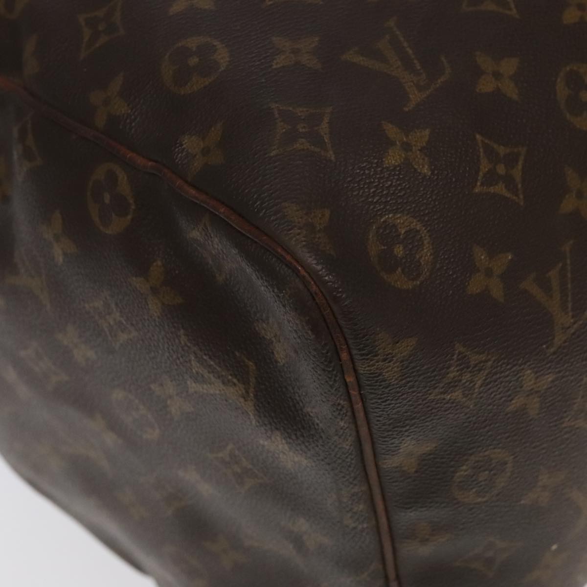 LOUIS VUITTON Monogram Keepall 60 Boston Bag M41422 LV Auth 101571