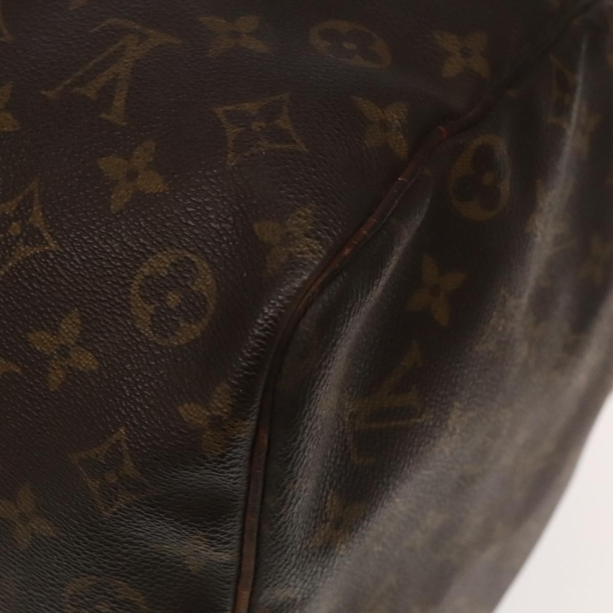 LOUIS VUITTON Monogram Keepall 60 Boston Bag M41422 LV Auth 101571