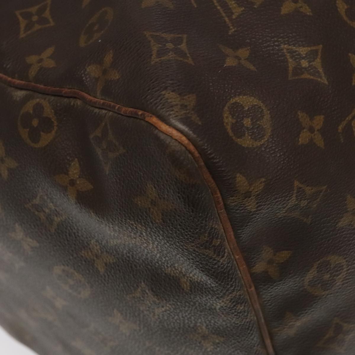 LOUIS VUITTON Monogram Keepall 60 Boston Bag M41422 LV Auth 101571