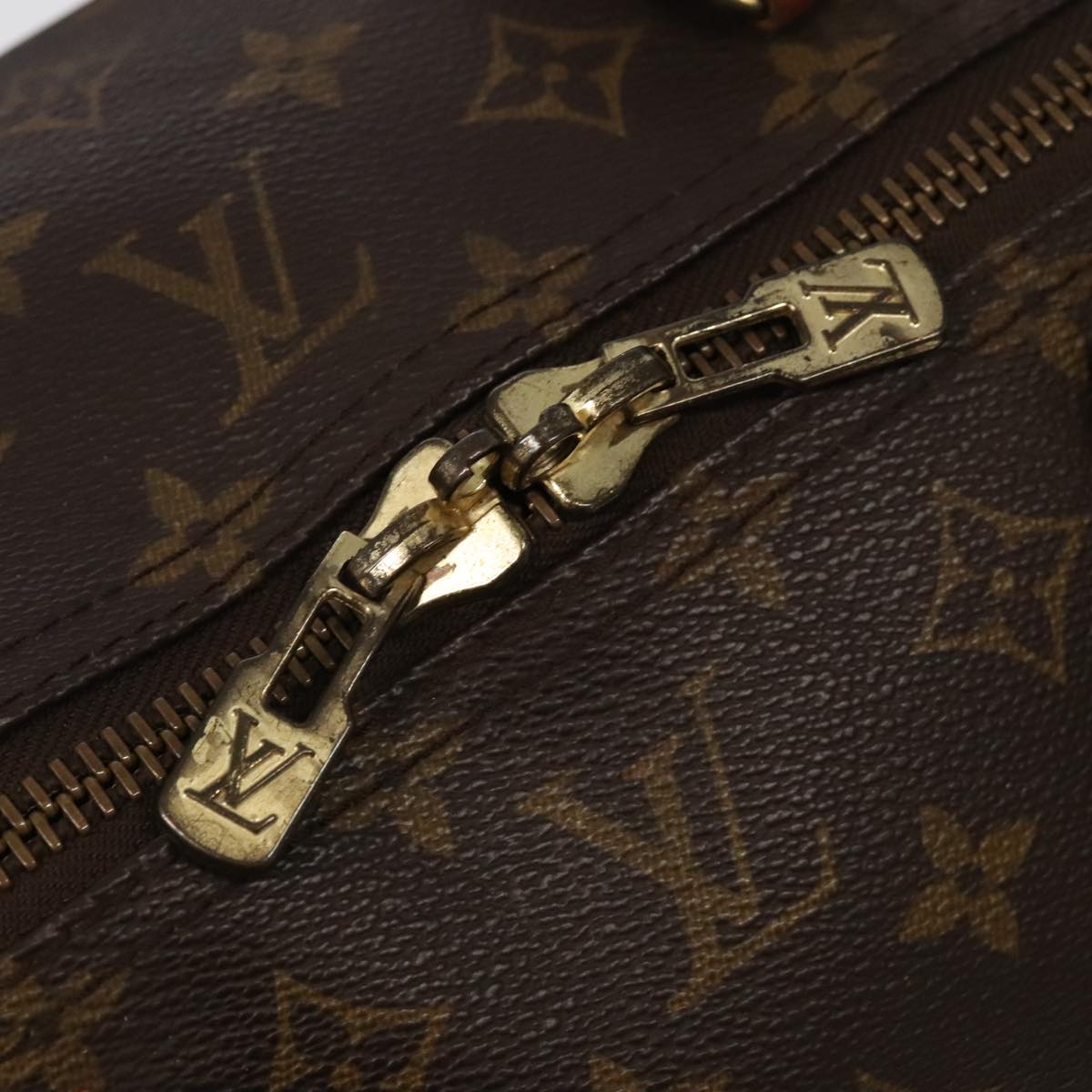 LOUIS VUITTON Monogram Keepall 60 Boston Bag M41422 LV Auth 101571