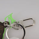 LOUIS VUITTON Porte Cles LV Rabbit Key Ring Leather Blue MP2917 LV Auth 101591-10