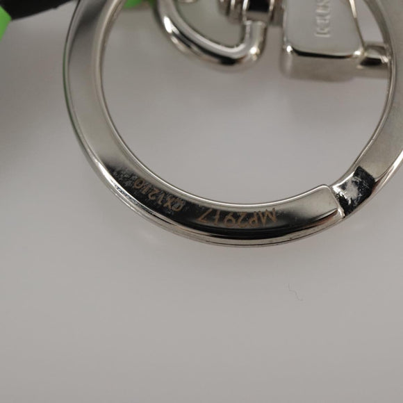 LOUIS VUITTON Porte Cles LV Rabbit Key Ring Leather Blue MP2917 LV Auth 101591