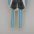 LOUIS VUITTON Porte Cles LV Rabbit Key Ring Leather Blue MP2917 LV Auth 101591-2