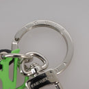 LOUIS VUITTON Porte Cles LV Rabbit Key Ring Leather Blue MP2917 LV Auth 101591-6