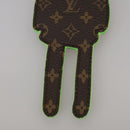 LOUIS VUITTON Porte Cles LV Rabbit Key Ring Leather Blue MP2917 LV Auth 101591-8