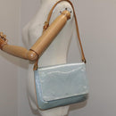 LOUIS VUITTON Monogram Vernis Thompson Street Bag Lavande M91009 LV Auth 101652-25