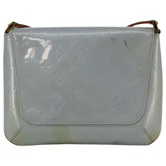 LOUIS VUITTON Monogram Vernis Thompson Street Bag Lavande M91009 LV Auth 101652
