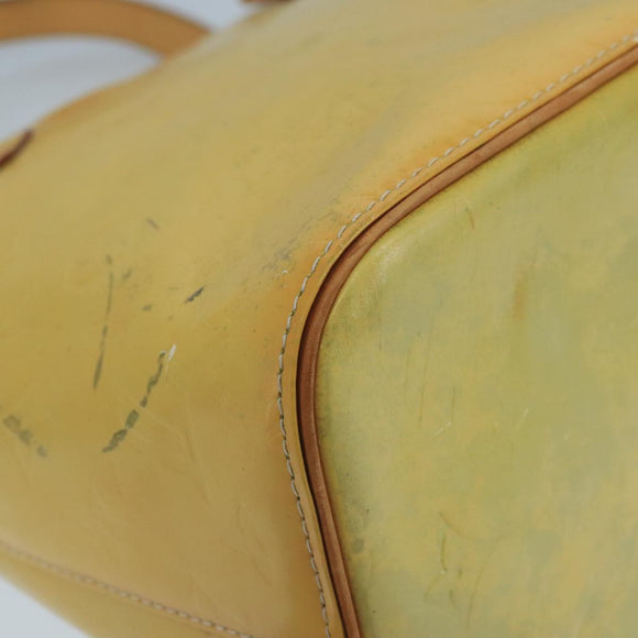 LOUIS VUITTON Monogram Vernis Houston Hand Bag Gris M91053 LV Auth 101664