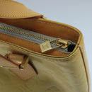 LOUIS VUITTON Monogram Vernis Houston Hand Bag Gris M91053 LV Auth 101664-18