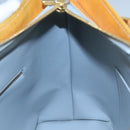 LOUIS VUITTON Monogram Vernis Houston Hand Bag Gris M91053 LV Auth 101664-19