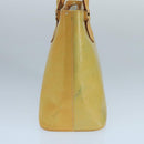 LOUIS VUITTON Monogram Vernis Houston Hand Bag Gris M91053 LV Auth 101664-4