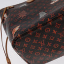 LOUIS VUITTON Catgram Neverfull MM Tote Bag M44441 LV Auth 101672SA-15
