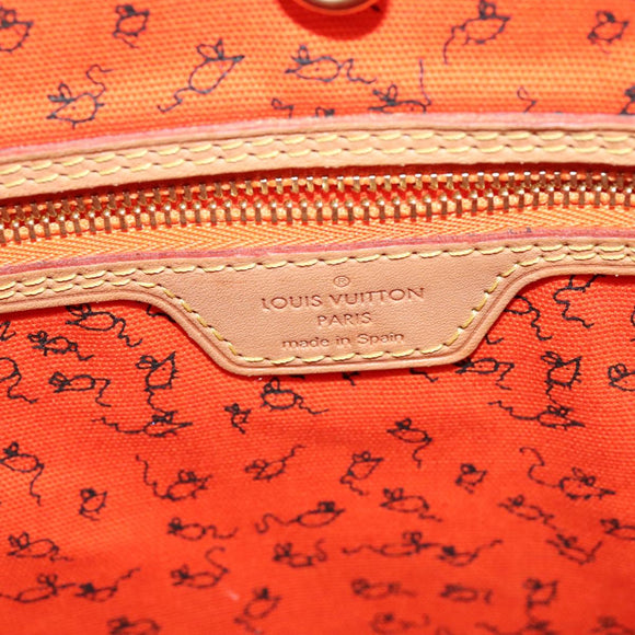 LOUIS VUITTON Catgram Neverfull MM Tote Bag M44441 LV Auth 101672SA