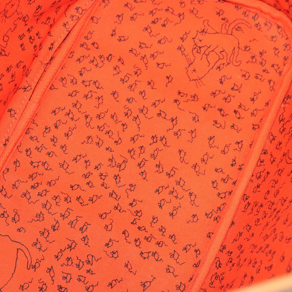 LOUIS VUITTON Catgram Neverfull MM Tote Bag M44441 LV Auth 101672SA