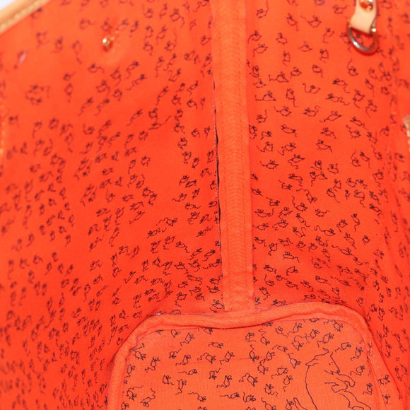 LOUIS VUITTON Catgram Neverfull MM Tote Bag M44441 LV Auth 101672SM