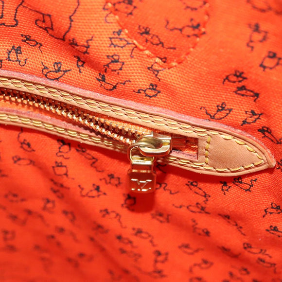 LOUIS VUITTON Catgram Neverfull MM Tote Bag M44441 LV Auth 101672SA