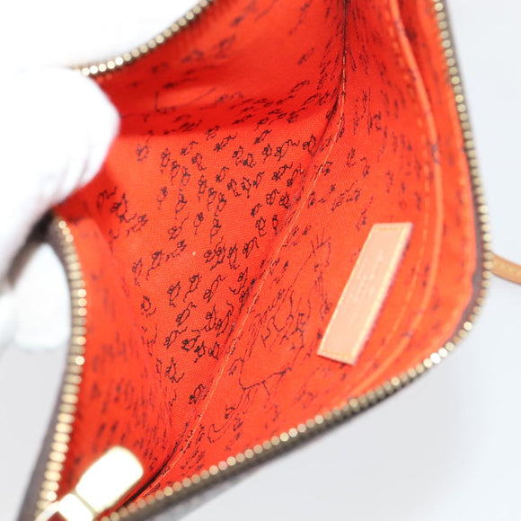LOUIS VUITTON Catgram Neverfull MM Tote Bag M44441 LV Auth 101672SM