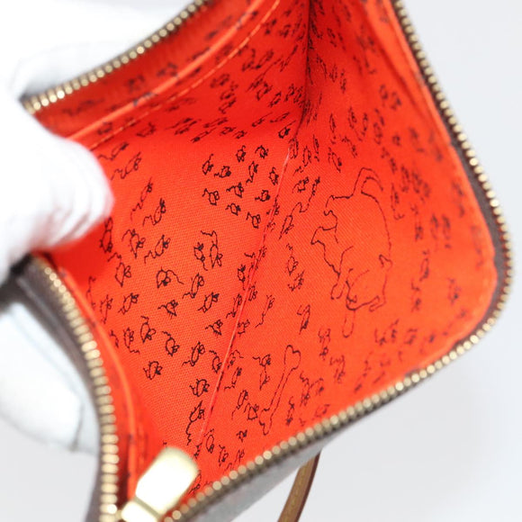 LOUIS VUITTON Catgram Neverfull MM Tote Bag M44441 LV Auth 101672SA