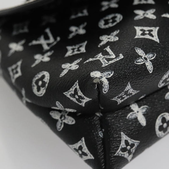 LOUIS VUITTON Catgram Cat Pochette Shoulder Bag Black M52935 LV Auth 101677SAM