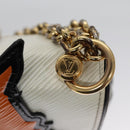 LOUIS VUITTON Catgram Cat Pochette Shoulder Bag Black M52935 LV Auth 101677SAM-21