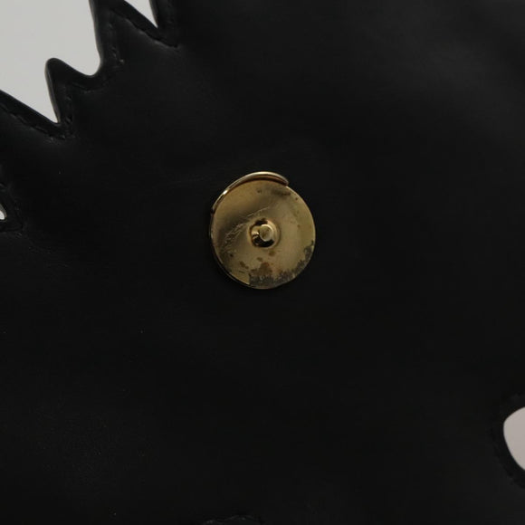 LOUIS VUITTON Catgram Cat Pochette Shoulder Bag Black M52935 LV Auth 101677SA