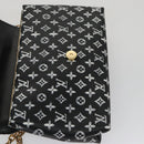 LOUIS VUITTON Catgram Cat Pochette Shoulder Bag Black M52935 LV Auth 101677SAM-24