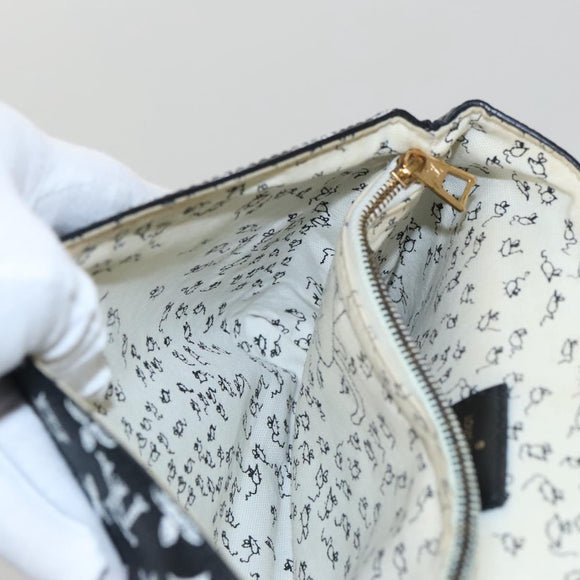 LOUIS VUITTON Catgram Cat Pochette Shoulder Bag Black M52935 LV Auth 101677SA