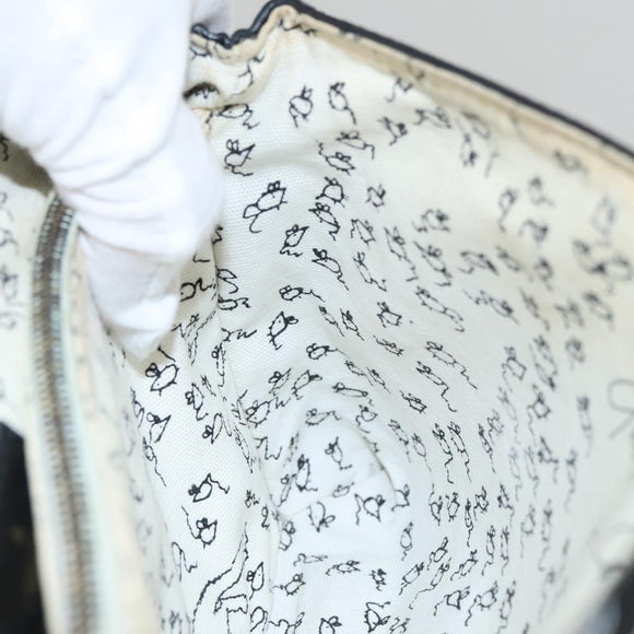 LOUIS VUITTON Catgram Cat Pochette Shoulder Bag Black M52935 LV Auth 101677SA