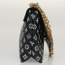 LOUIS VUITTON Catgram Cat Pochette Shoulder Bag Black M52935 LV Auth 101677SA-4