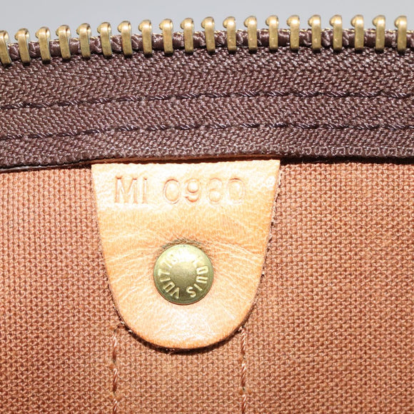LOUIS VUITTON Monogram Keepall 60 Boston Bag M41422 LV Auth 101679