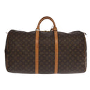 LOUIS VUITTON Monogram Keepall 60 Boston Bag M41422 LV Auth 101679-2