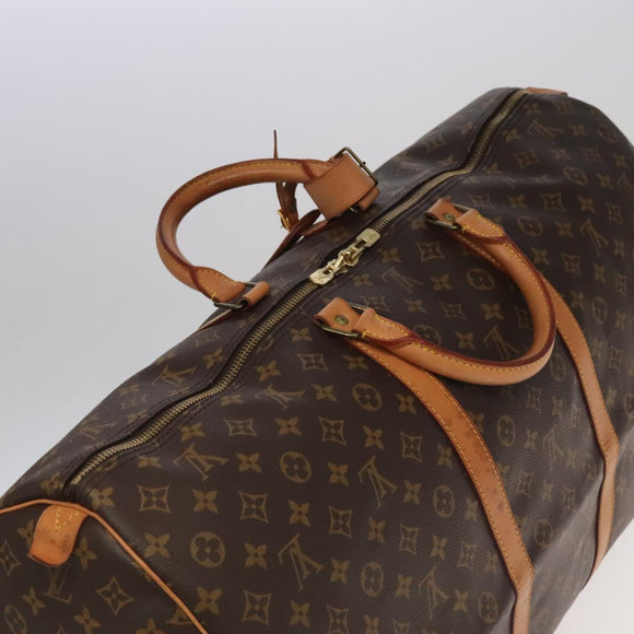 LOUIS VUITTON Monogram Keepall 60 Boston Bag M41422 LV Auth 101679