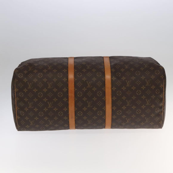 LOUIS VUITTON Monogram Keepall 60 Boston Bag M41422 LV Auth 101679