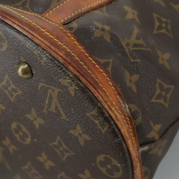 LOUIS VUITTON Monogram Bucket GM Shoulder Bag M42236 LV Auth 101728