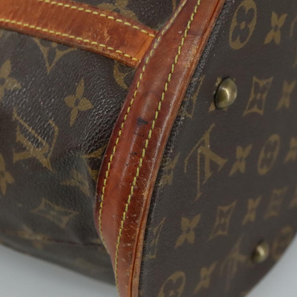 LOUIS VUITTON Monogram Bucket GM Shoulder Bag M42236 LV Auth 101728