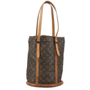 LOUIS VUITTON Monogram Bucket GM Shoulder Bag M42236 LV Auth 101728-13