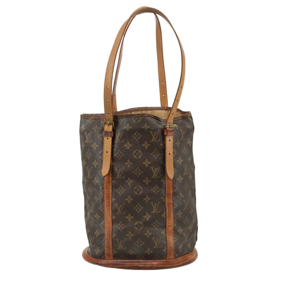 LOUIS VUITTON Monogram Bucket GM Shoulder Bag M42236 LV Auth 101728