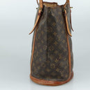 LOUIS VUITTON Monogram Bucket GM Shoulder Bag M42236 LV Auth 101728-4