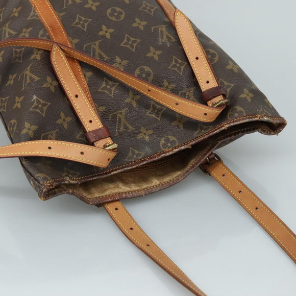 LOUIS VUITTON Monogram Bucket GM Shoulder Bag M42236 LV Auth 101728