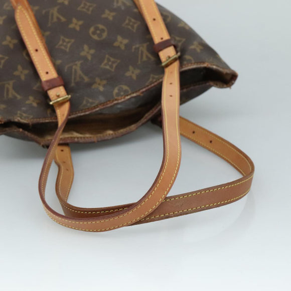 LOUIS VUITTON Monogram Bucket GM Shoulder Bag M42236 LV Auth 101728